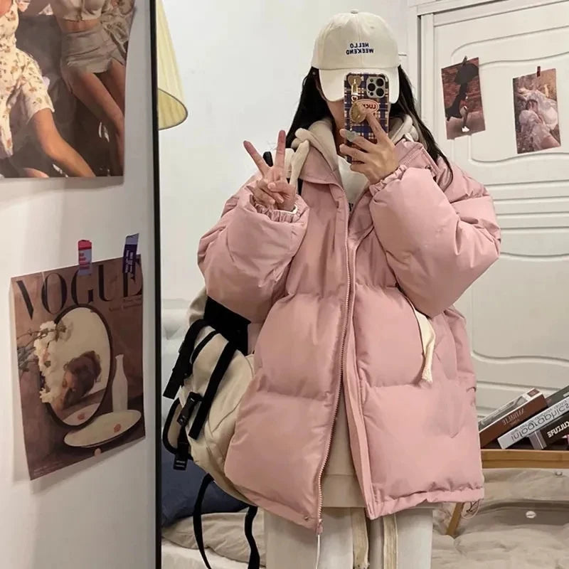 Women's Oversized Hooded Padded Jacket - product image 4