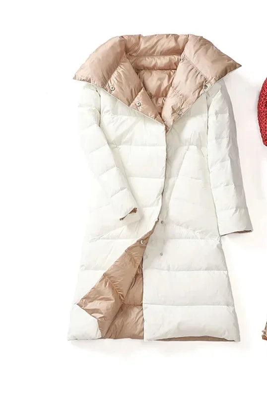Women's Turtleneck Long Down Coat - product image 7