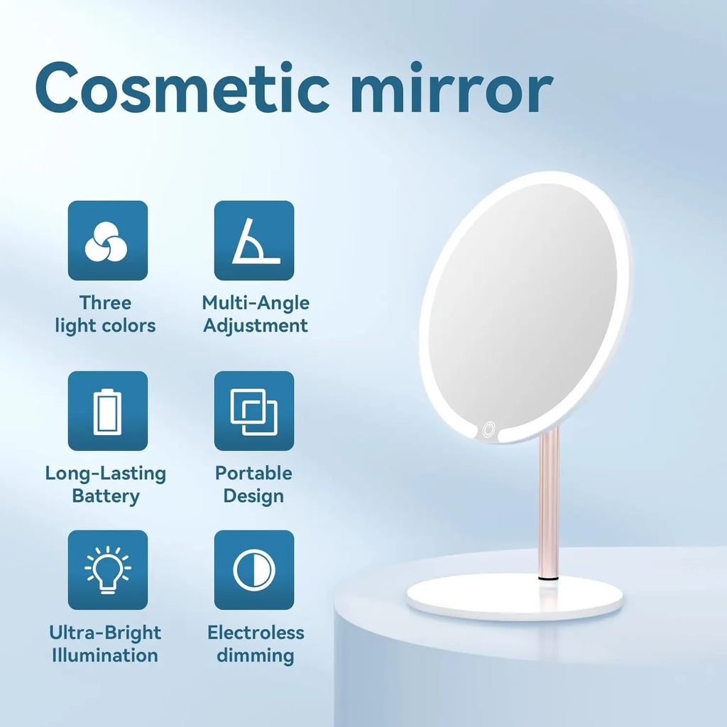 LED Vanity Makeup Mirror with Touch Control - product image 6