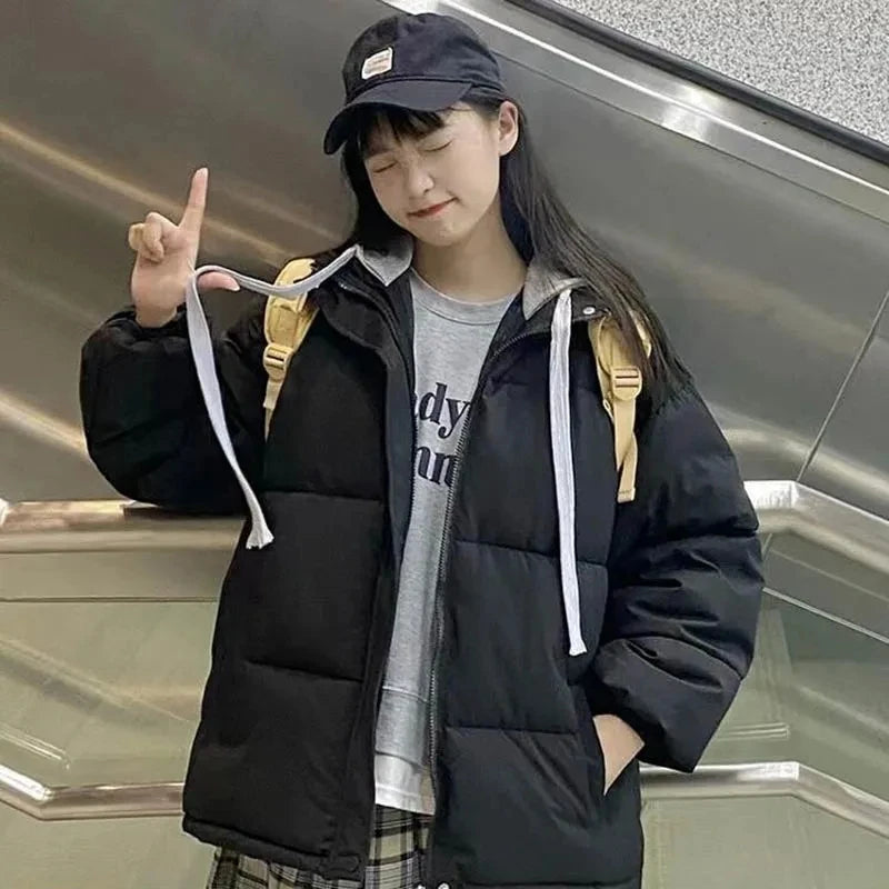 Women's Oversized Hooded Padded Jacket - product image 6