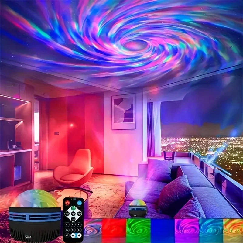 LED Aurora & Starry Sky Projector