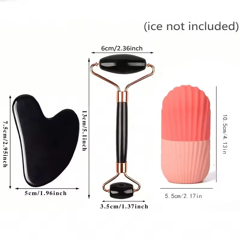 Set rolă cu gheață și gua sha pentru față