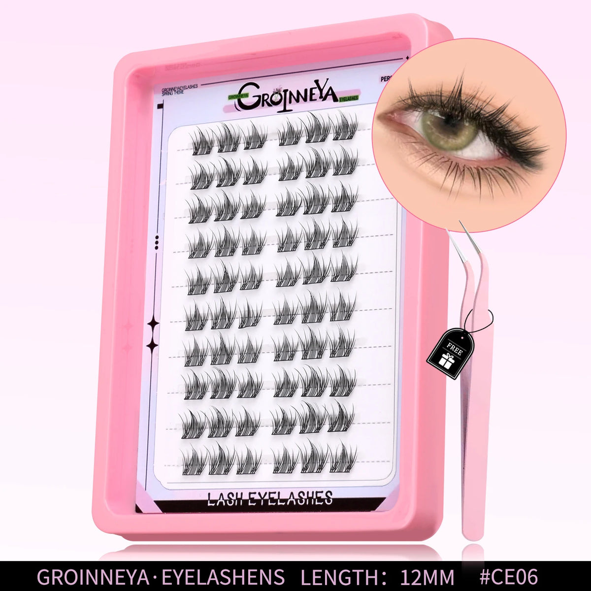 GROINNEYA Wispy Cluster Lashes - product image 8