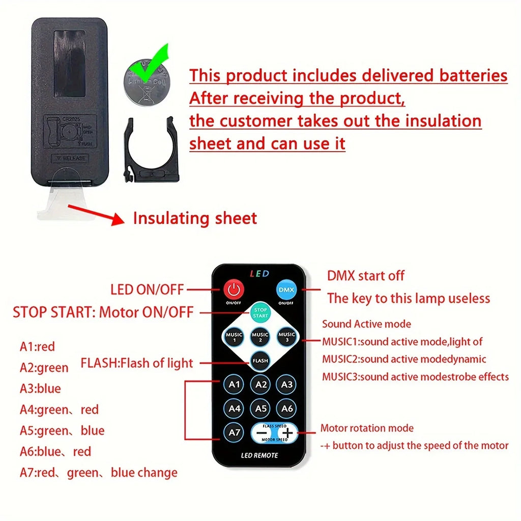 LED Aurora & Starry Sky Projector