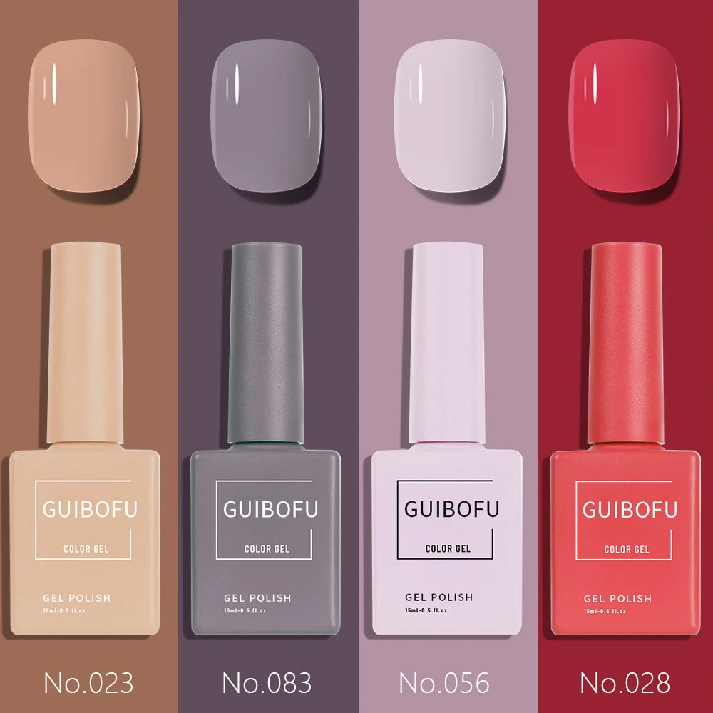 Glitter Gel Nail Polish Set, 4 Pieces - product image 5