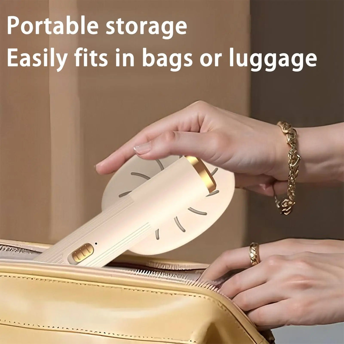 Portable 2-in-1 Clothes Steamer and Iron