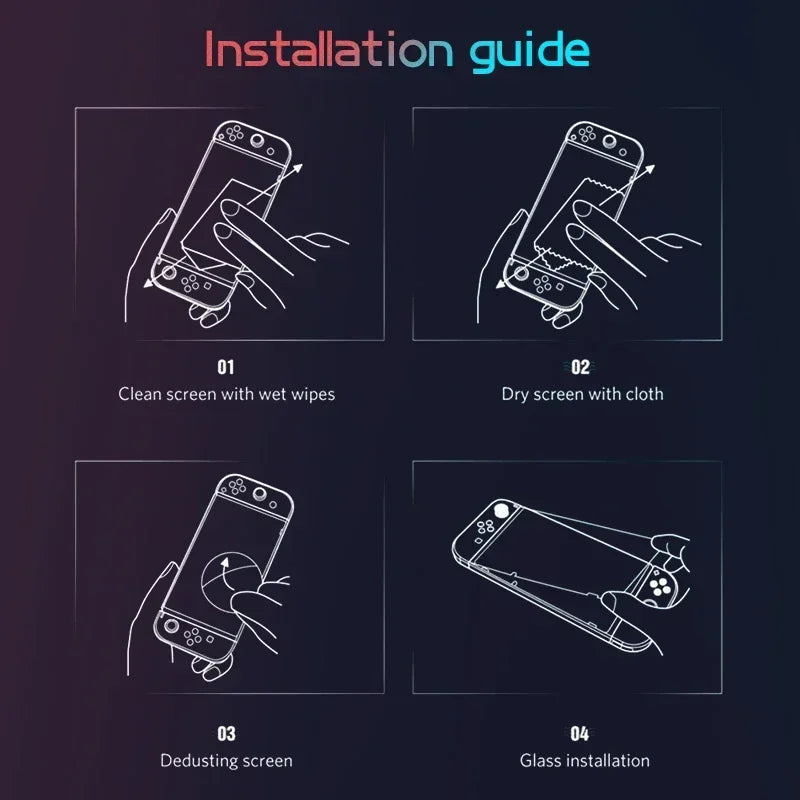 Tempered Glass Screen Protector for Nintendo Switch - product image 3