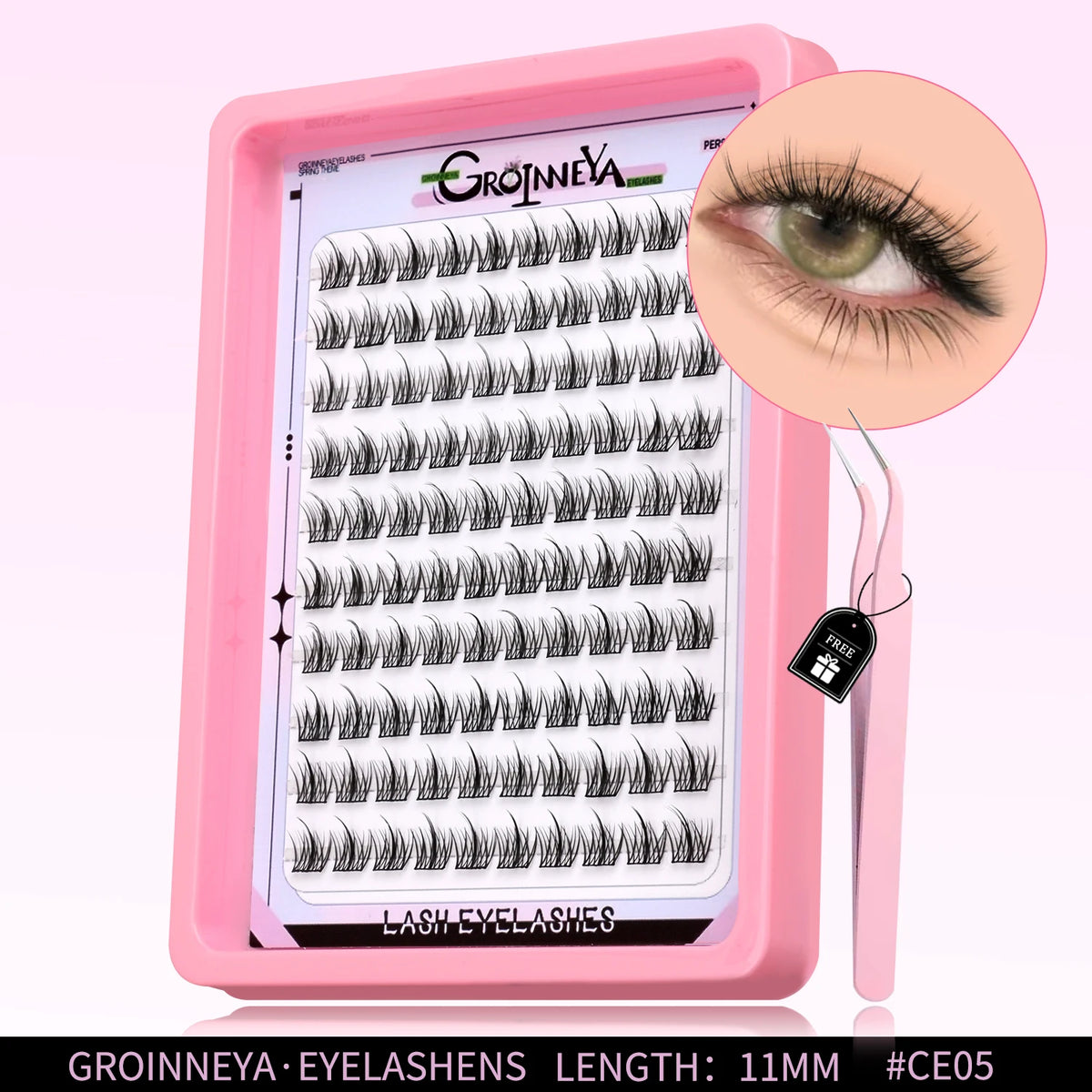 GROINNEYA Wispy Cluster Lashes - product image 11