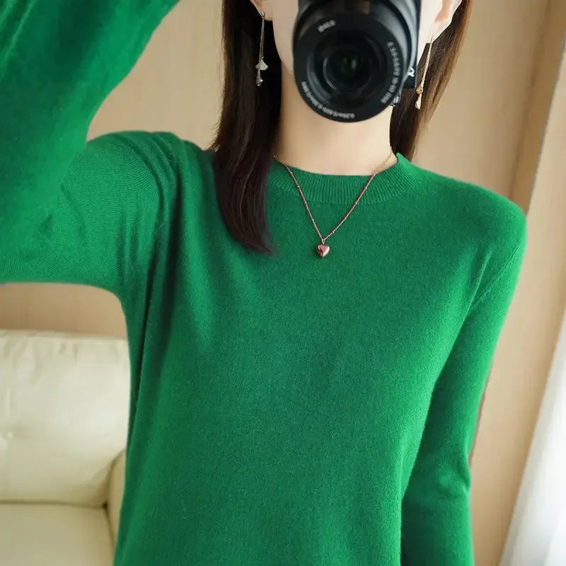Women's Long-Sleeve Knit Sweater - product image 16
