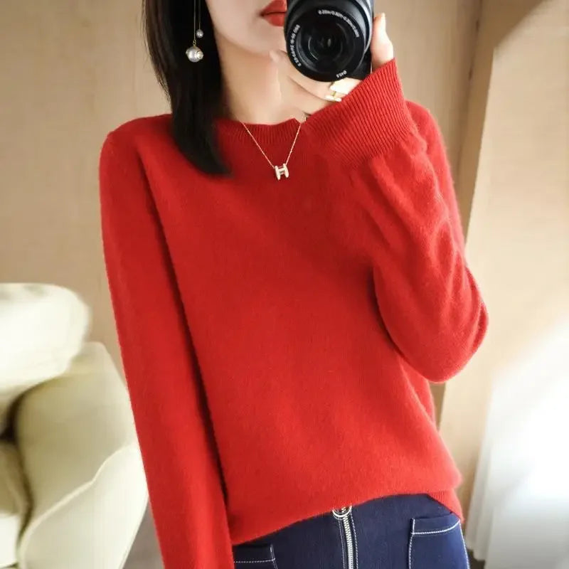 Women's Long-Sleeve Knit Sweater - product image 15