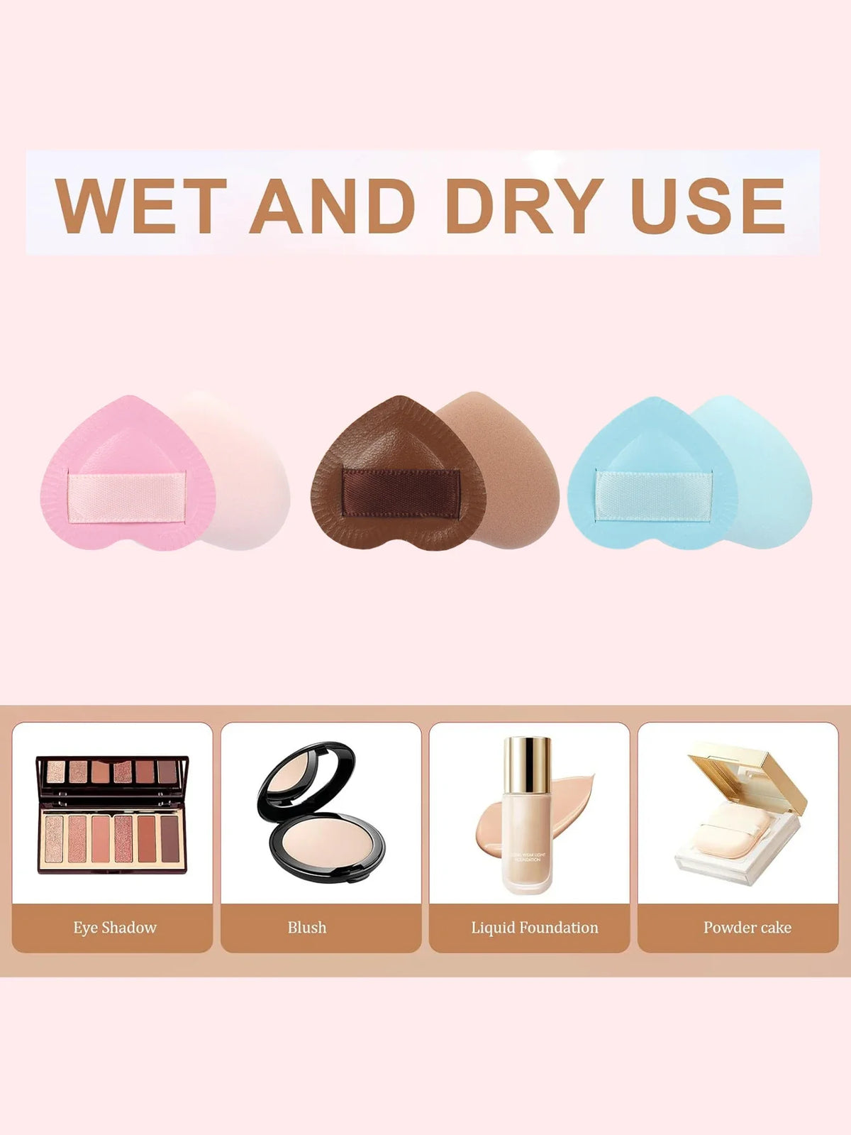 Soft Makeup Puff Set