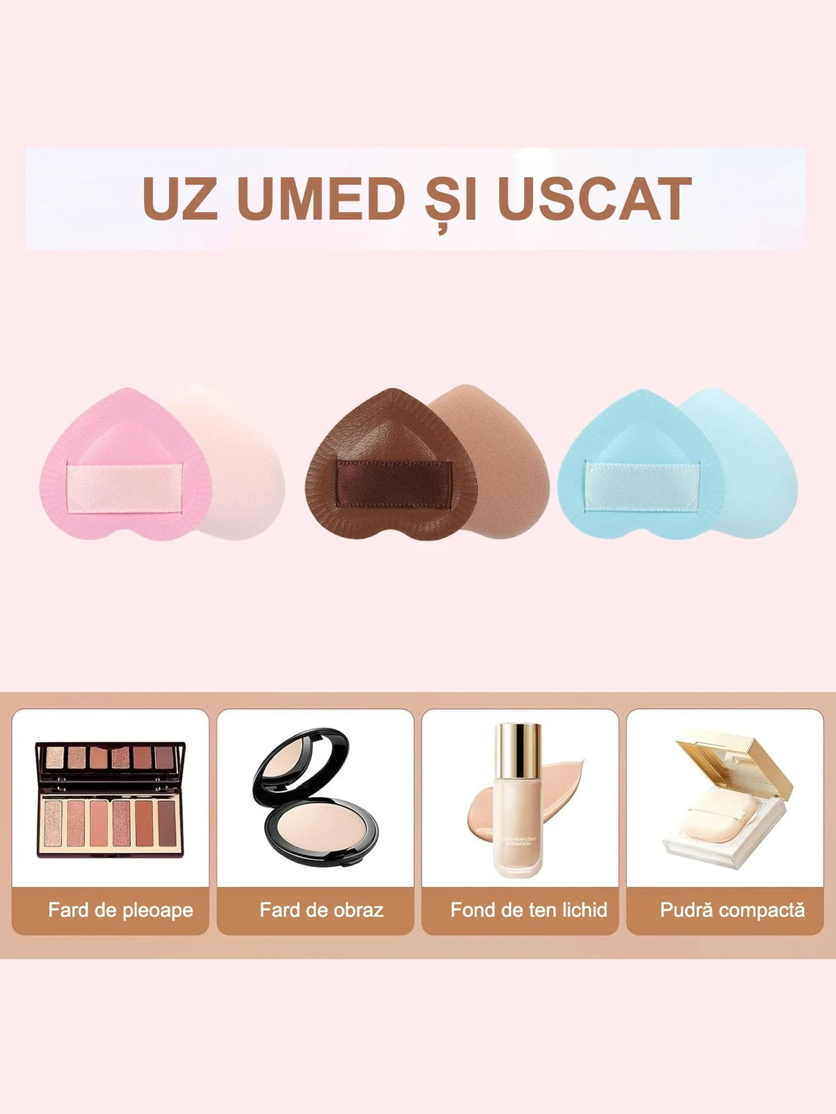 Soft Makeup Puff Set - product image 3