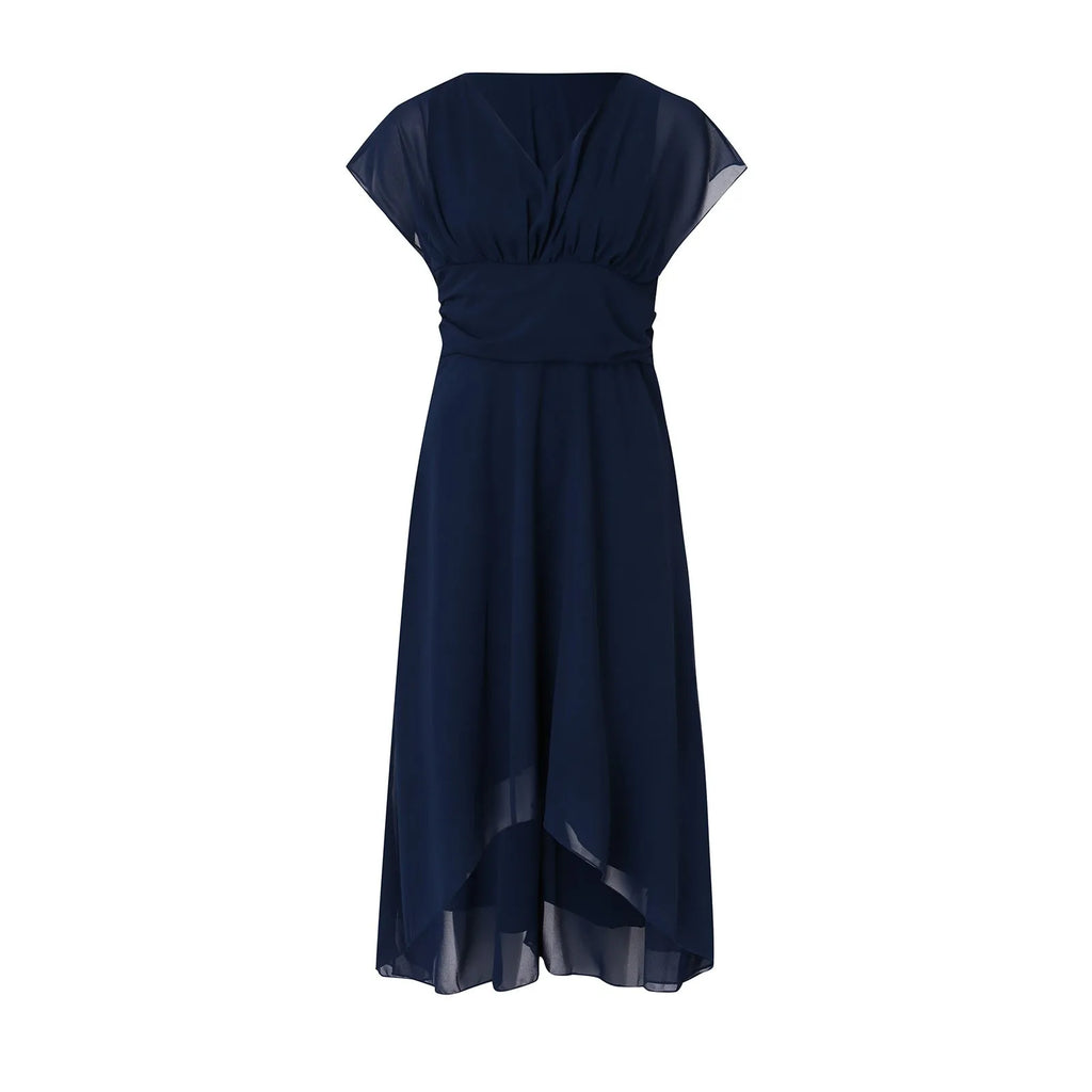 Women's Chiffon V-Neck Maxi Dress - product image 3