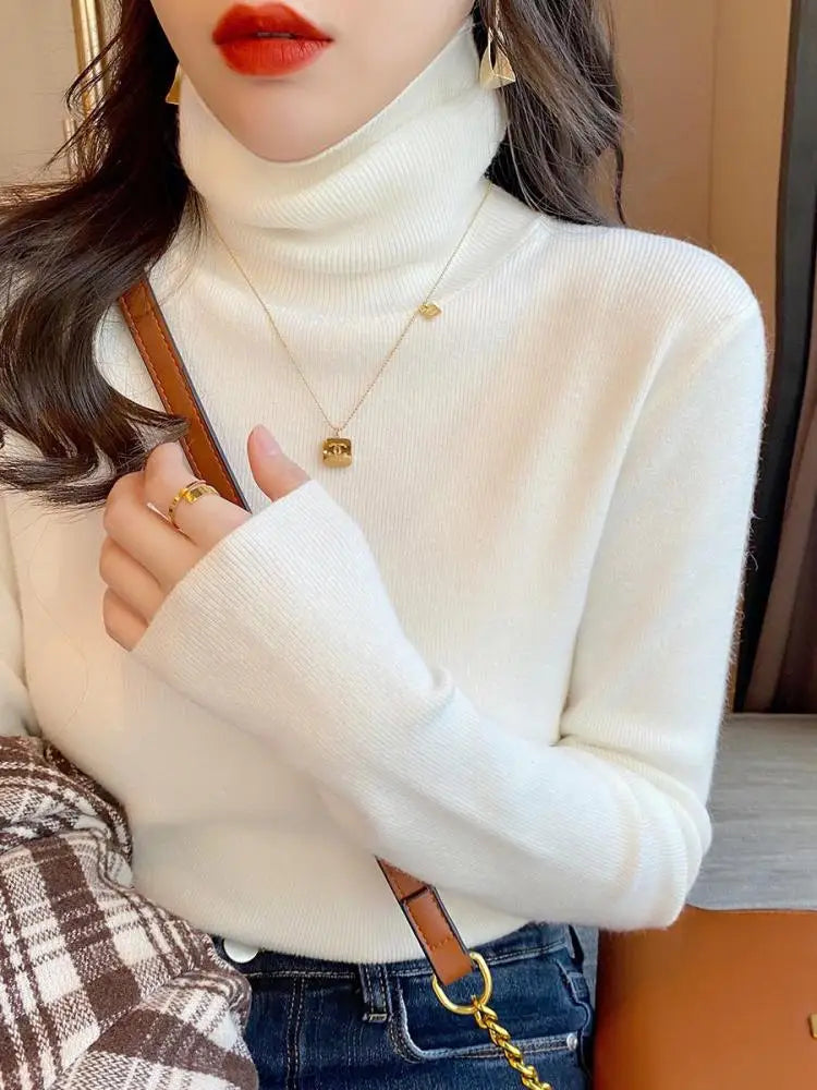 Women's Slim Turtleneck Sweater - product image 8