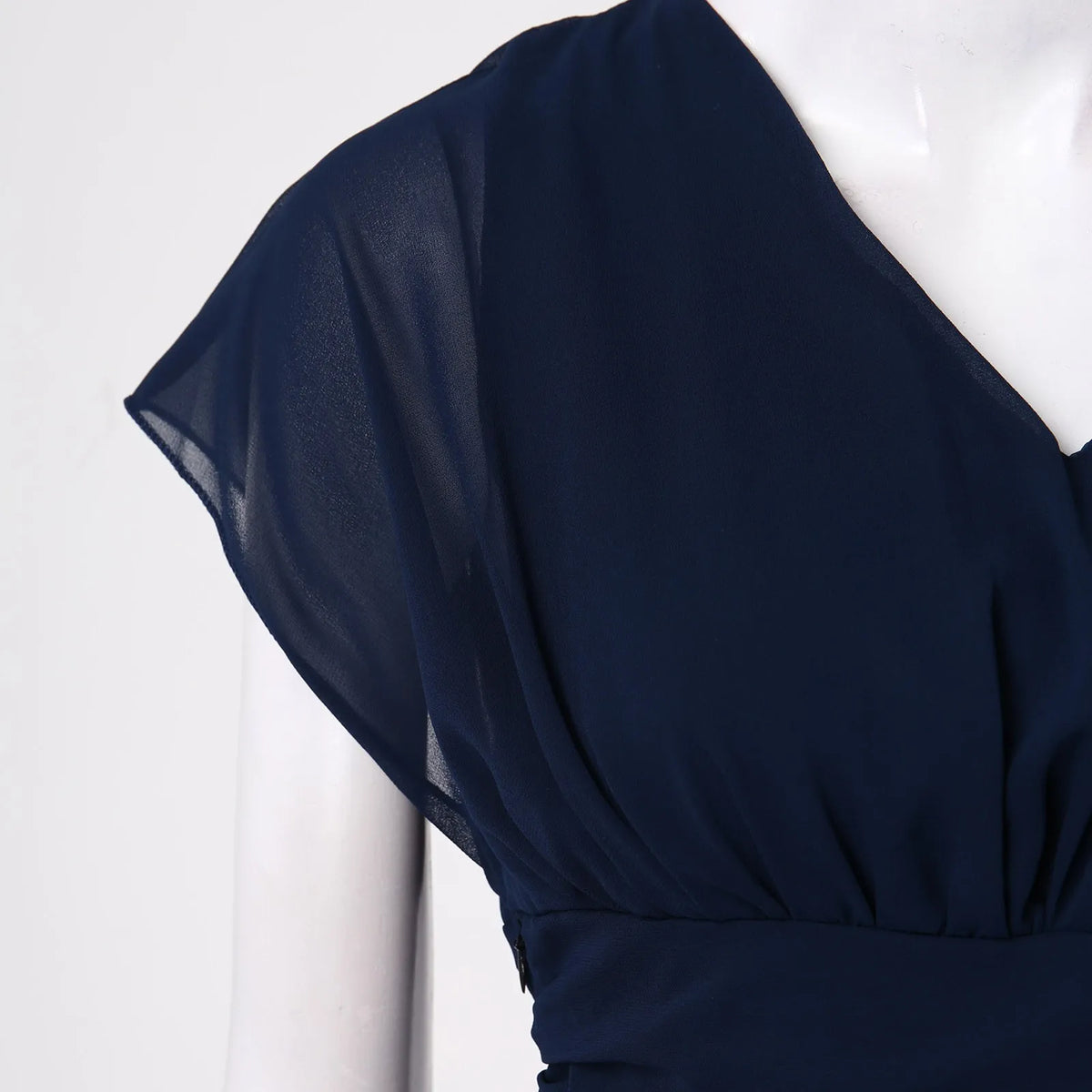 Women's Chiffon V-Neck Maxi Dress - product image 4