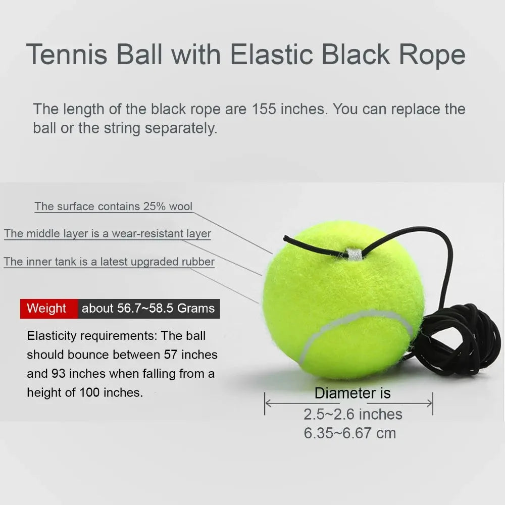 Tennis Rebound Training Ball with Elastic String - product image 5