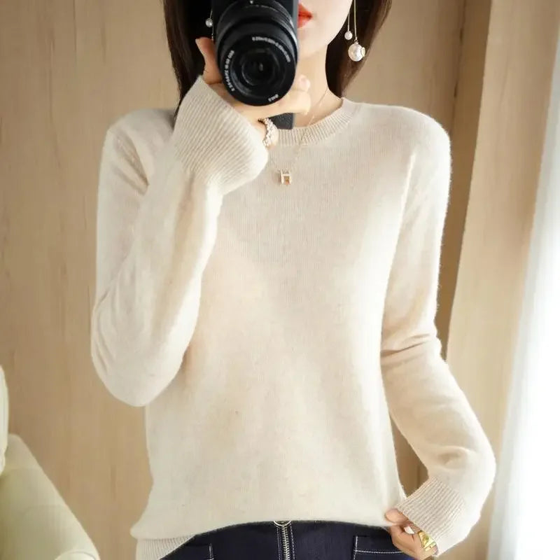 Women's Long-Sleeve Knit Sweater - product image 14
