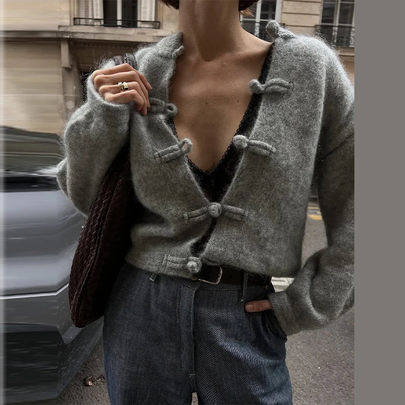 Women's Solid Knit Cardigan - product image 1