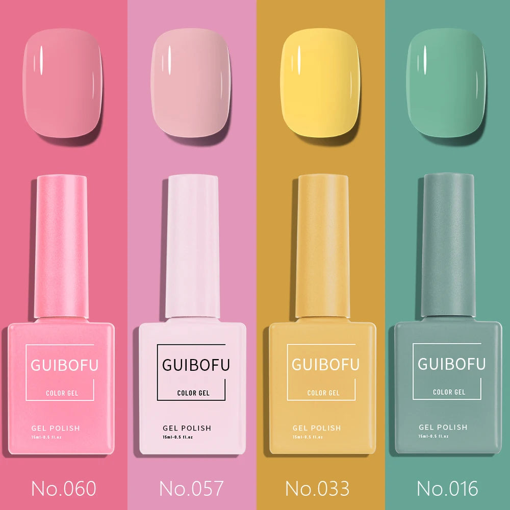 Glitter Gel Nail Polish Set, 4 Pieces - product image 9