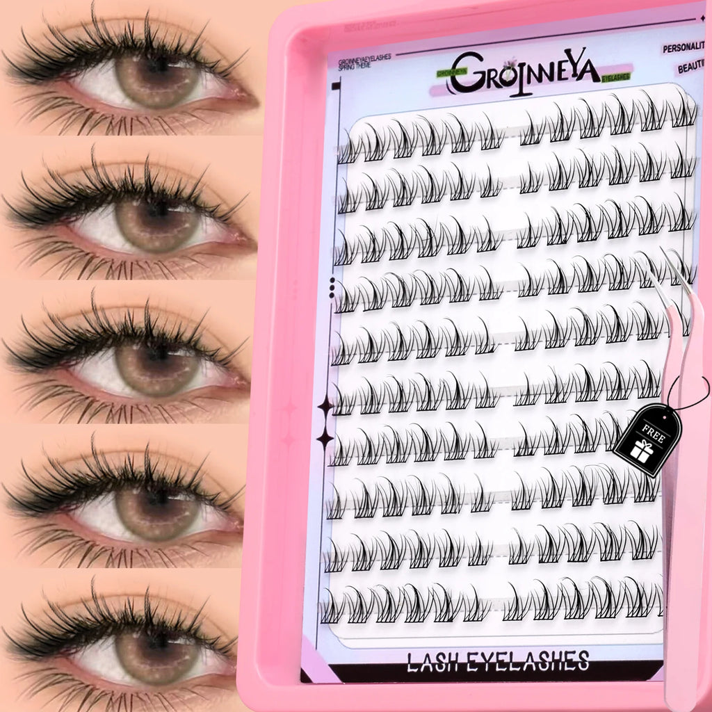 GROINNEYA Wispy Cluster Lashes - product image 1