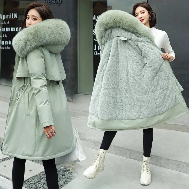Women's Hooded Padded Winter Jacket - product image 4
