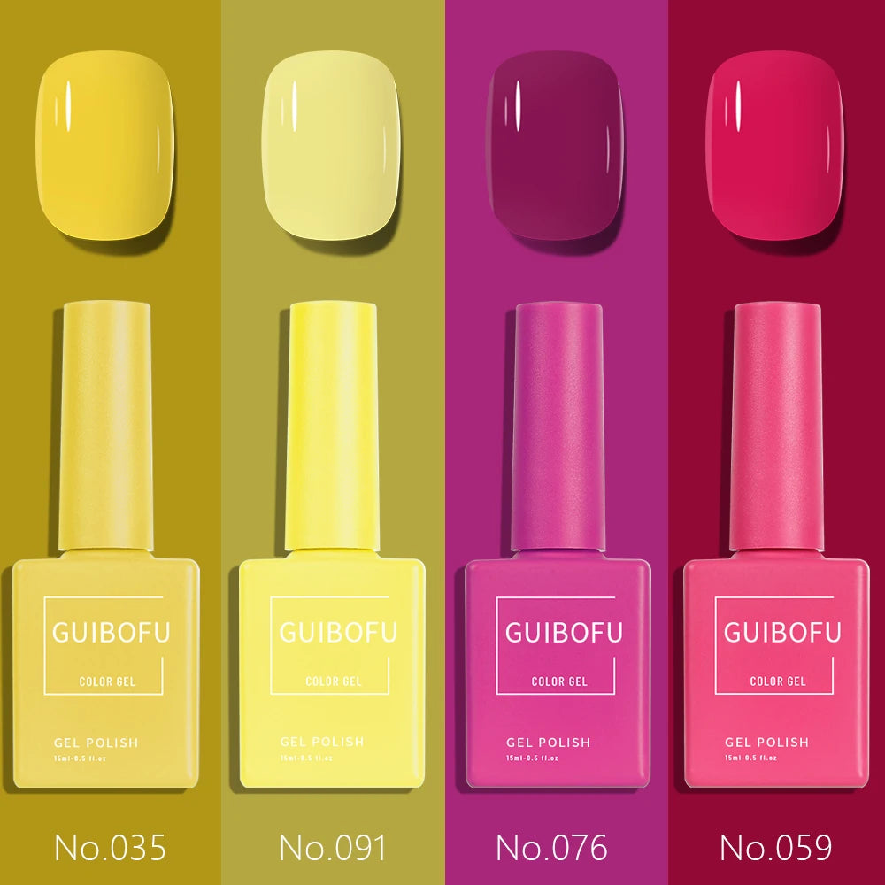 Glitter Gel Nail Polish Set, 4 Pieces - product image 10