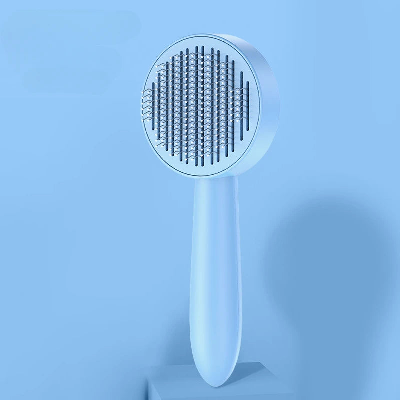 Self-Cleaning Pet Grooming Brush