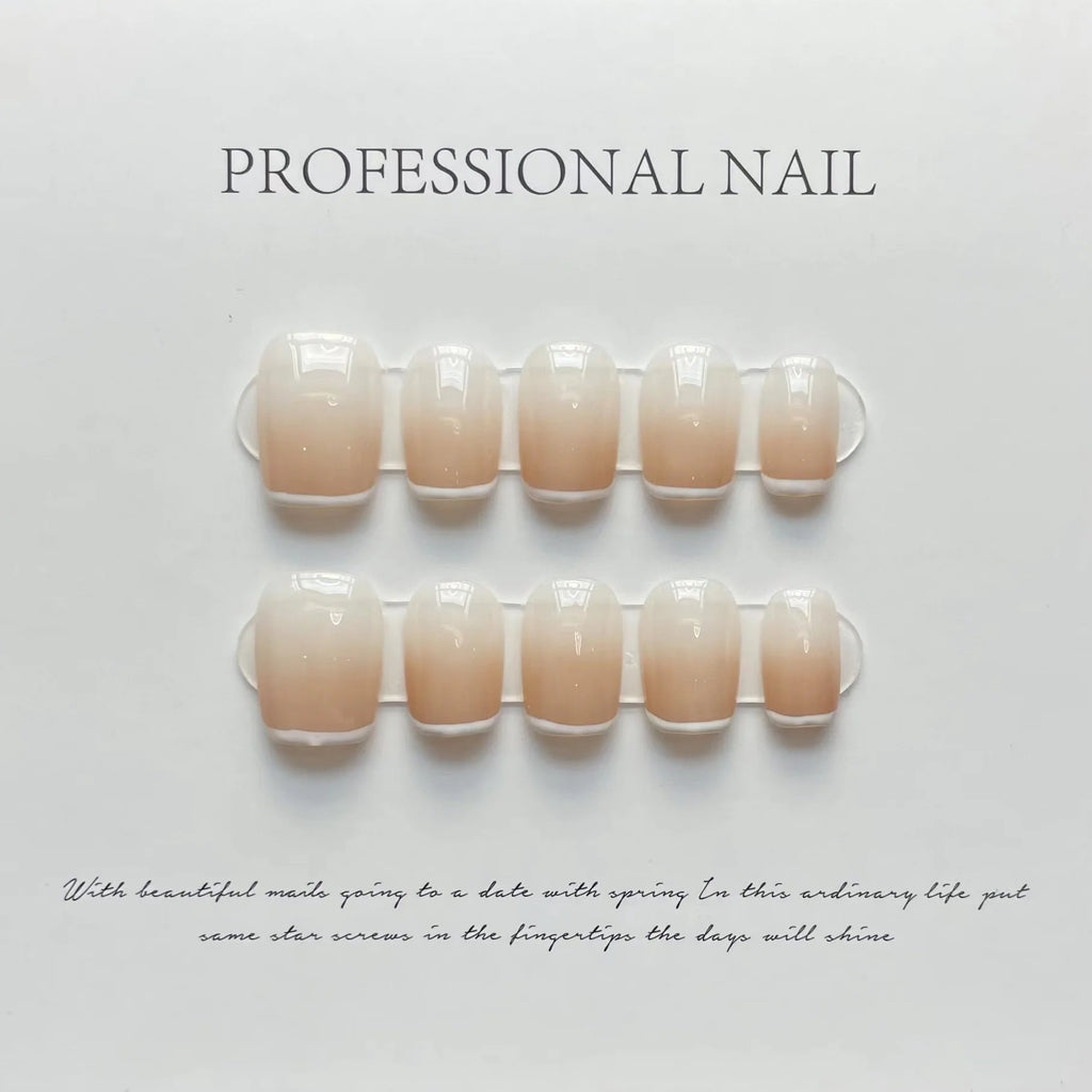 Glitter Heart Press-On Nails, 10-Piece Set - product image 9
