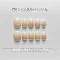 Glitter Heart Press-On Nails, 10-Piece Set - product image 9