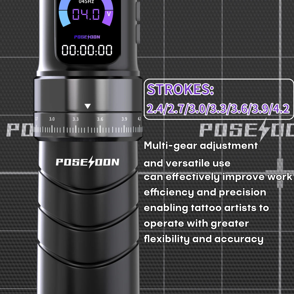 POSEIDON Wireless Tattoo Machine Kit - product image 3