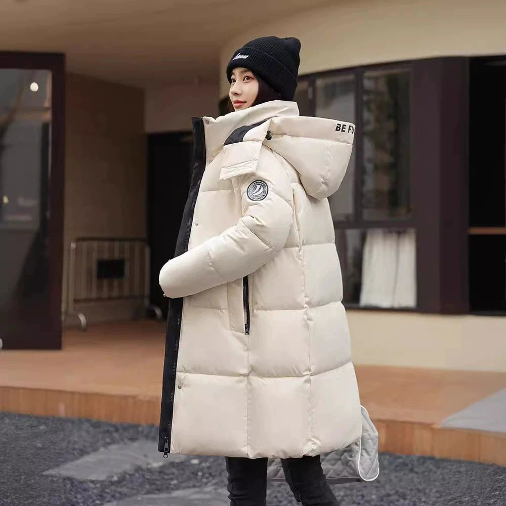 Women's Long Plus-Size Padded Coat - product image 2