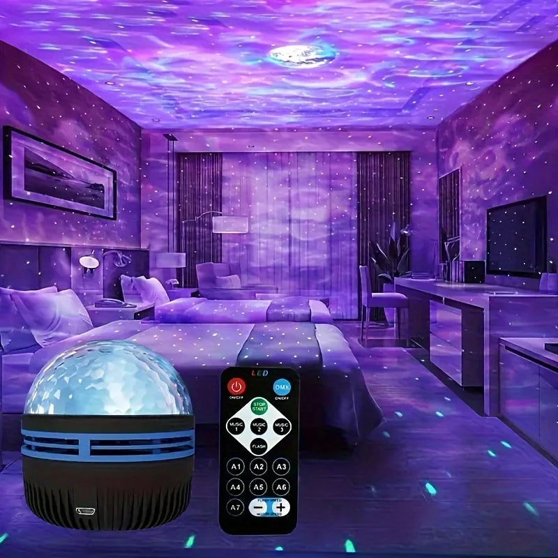LED Aurora & Starry Sky Projector