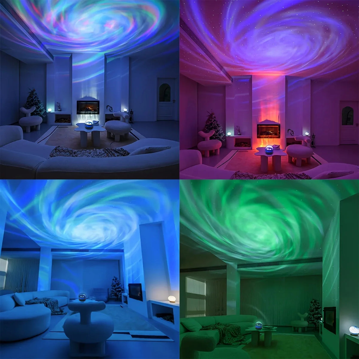 LED Aurora & Starry Sky Projector