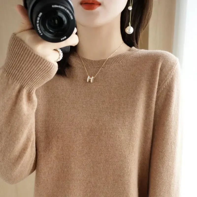 Women's Long-Sleeve Knit Sweater - product image 8
