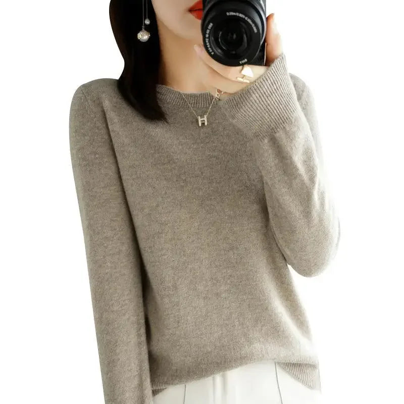 Women's Long-Sleeve Knit Sweater - product image 5