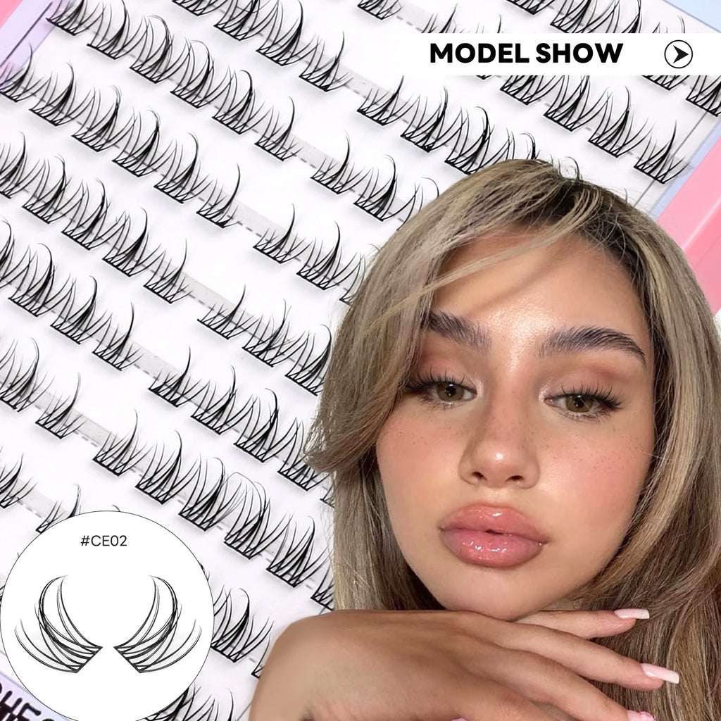 GROINNEYA Wispy Cluster Lashes - product image 4
