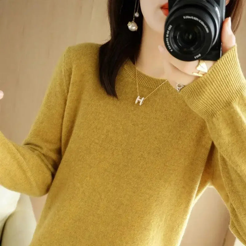 Women's Long-Sleeve Knit Sweater - product image 13