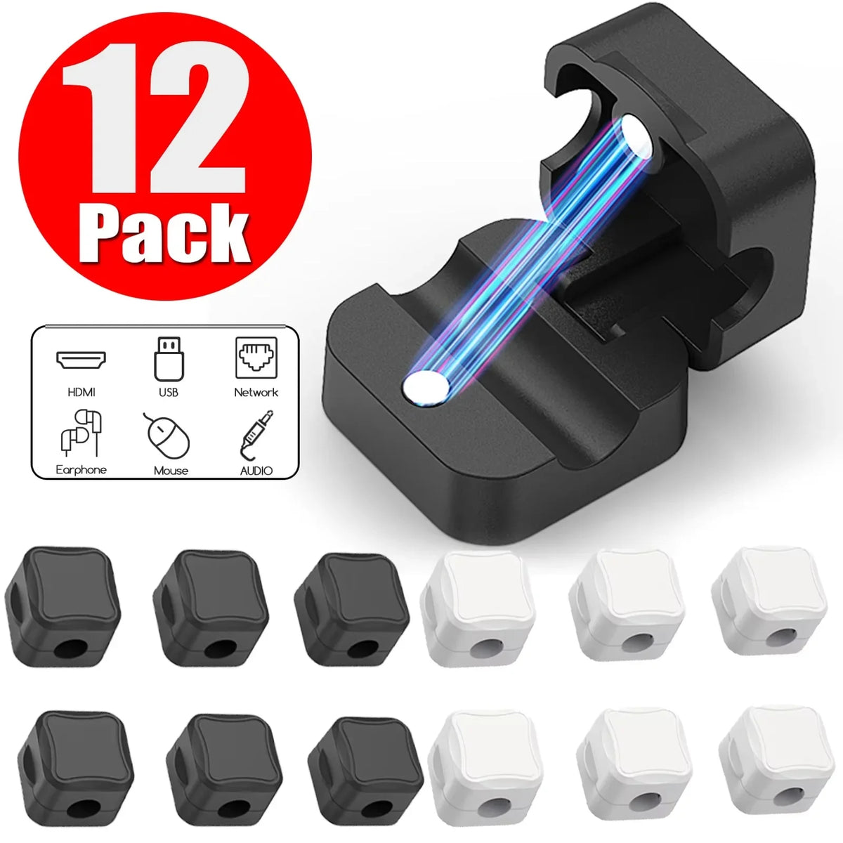 Magnetic Cable Organizer Clips - product image 14