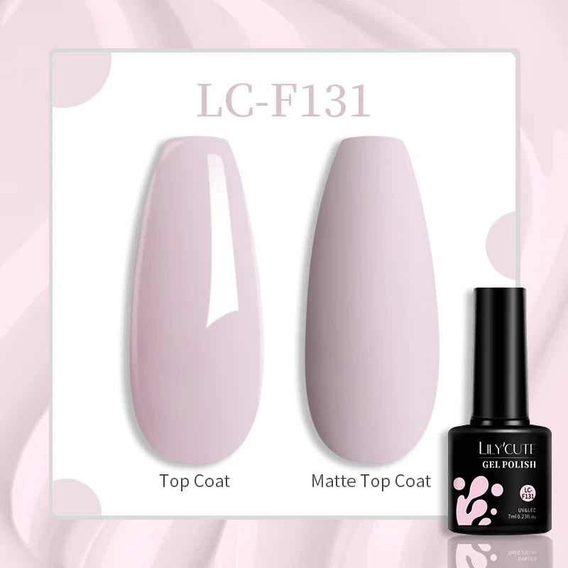 LILYCUTE Dark Red Glitter Gel Nail Polish, 7 ml - product image 17