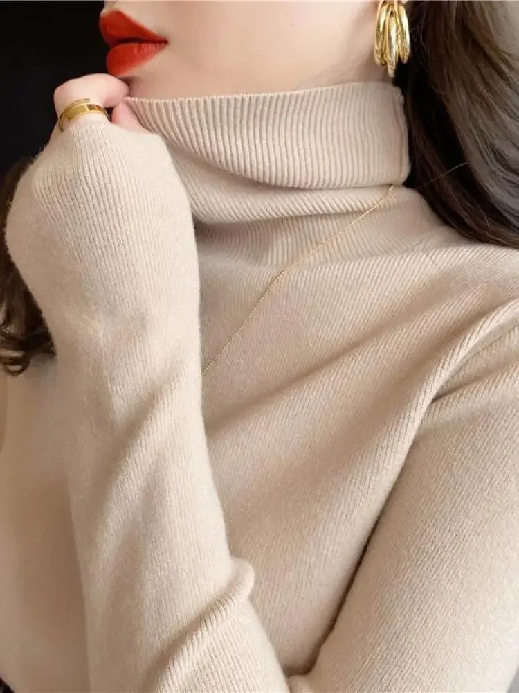 Women's Slim Turtleneck Sweater - product image 5