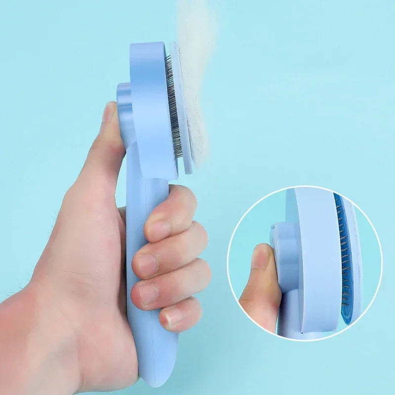 Self-Cleaning Pet Grooming Brush - product image 3