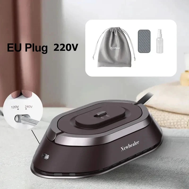 Mini Travel Iron, Dual Voltage, 30-Second Heat-Up