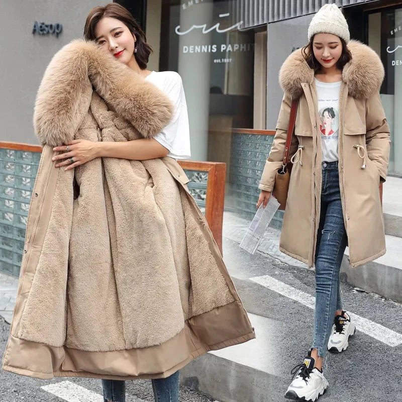 Women's Hooded Padded Winter Jacket - product image 5