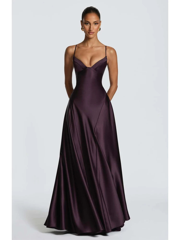 Women's Pleated Halter Maxi Dress - product image 11