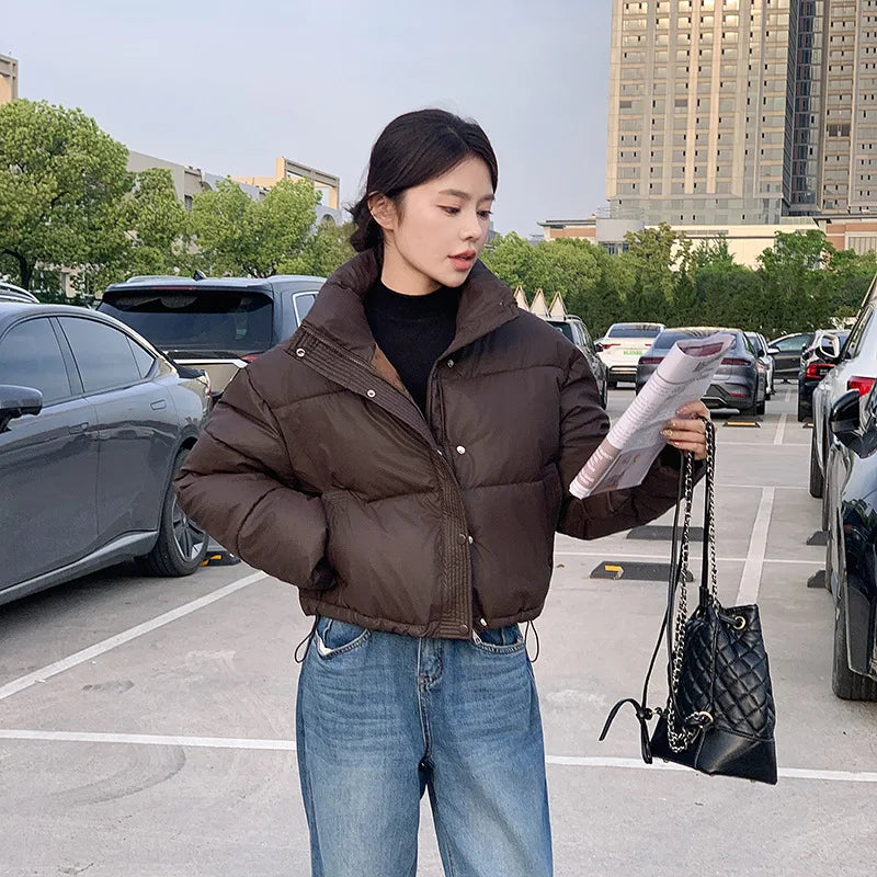 Women's Cropped Puffer Jacket - product image 6