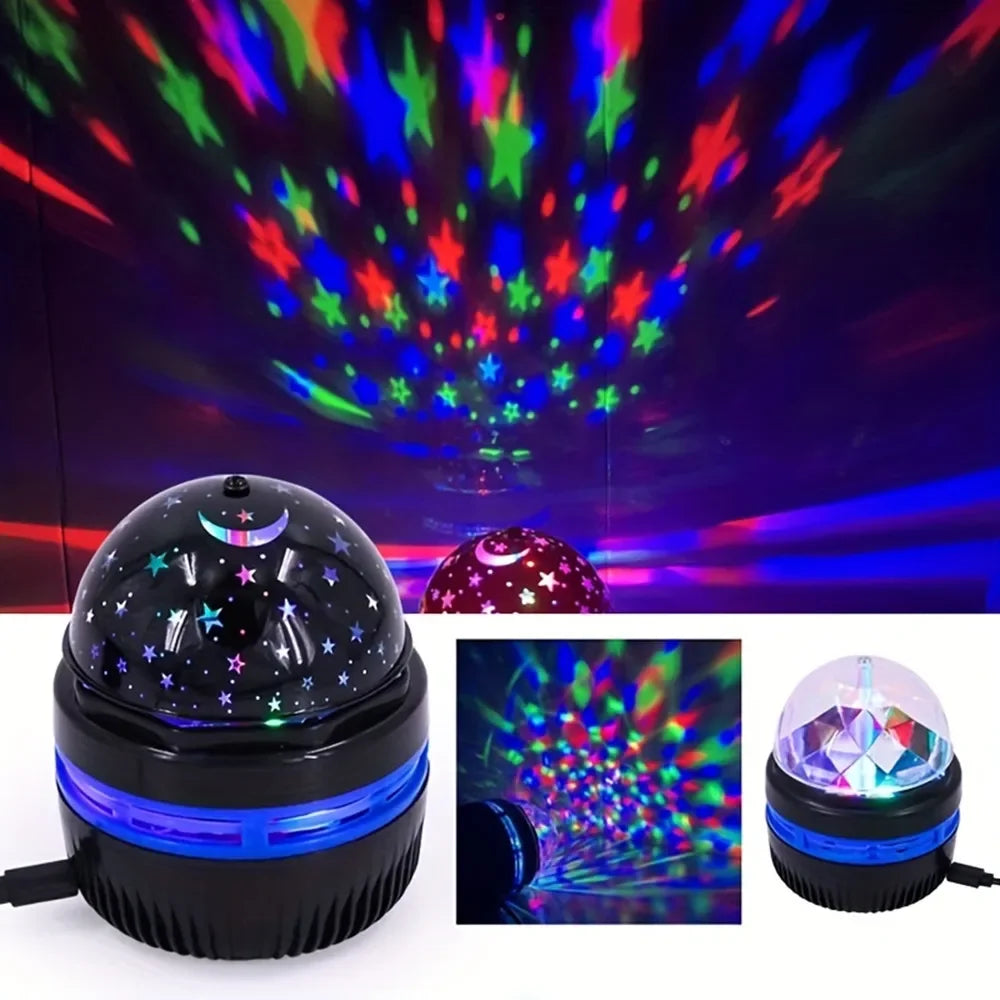LED Aurora & Starry Sky Projector