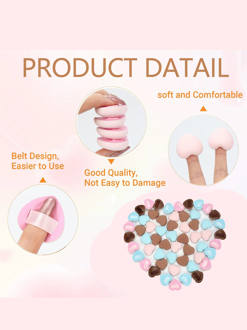 Soft Makeup Puff Set - product image 2