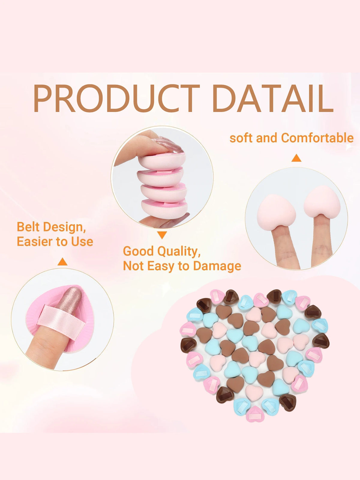 Soft Makeup Puff Set - product image 2