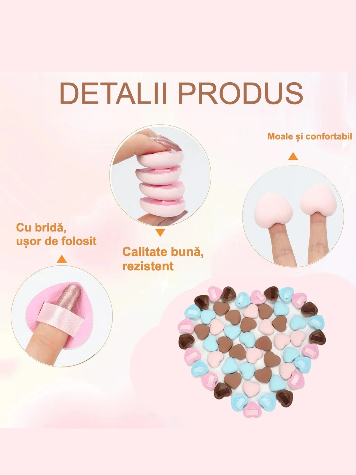 Soft Makeup Puff Set - product image 2
