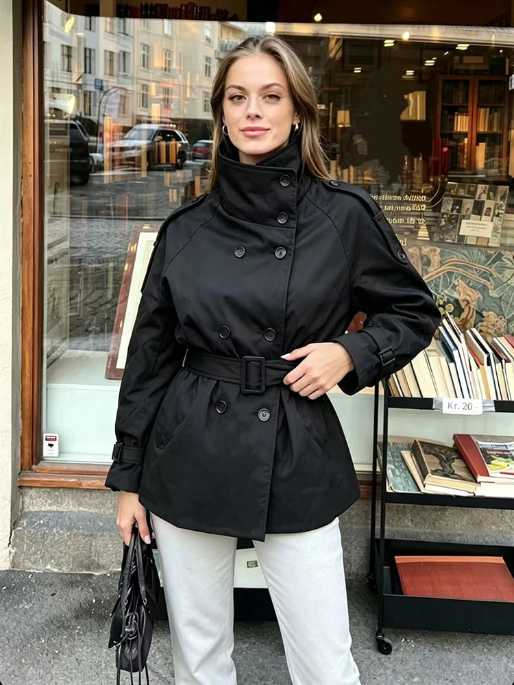 Women's Belted Trench Coat - product image 7